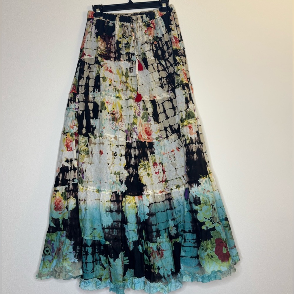 Vintage Girls Girls USA Embroidered Maxi skirt size Women’s M